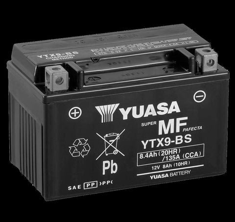 YTX9-BS(GSXR600/ ELITE 150/CBR900/VT600/ KATANA 600/ BS250)